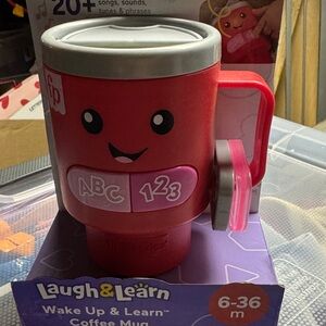 Fisher-Price Laugh & Learn Red Coffee Mug Toy